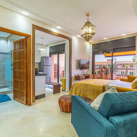 Le Jasmin - Appartement Authentique A Gueliz Marrakesh Luaran gambar