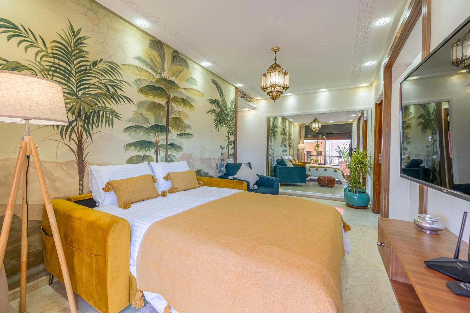 Le Jasmin - Appartement Authentique A Gueliz Marrakesh Luaran gambar