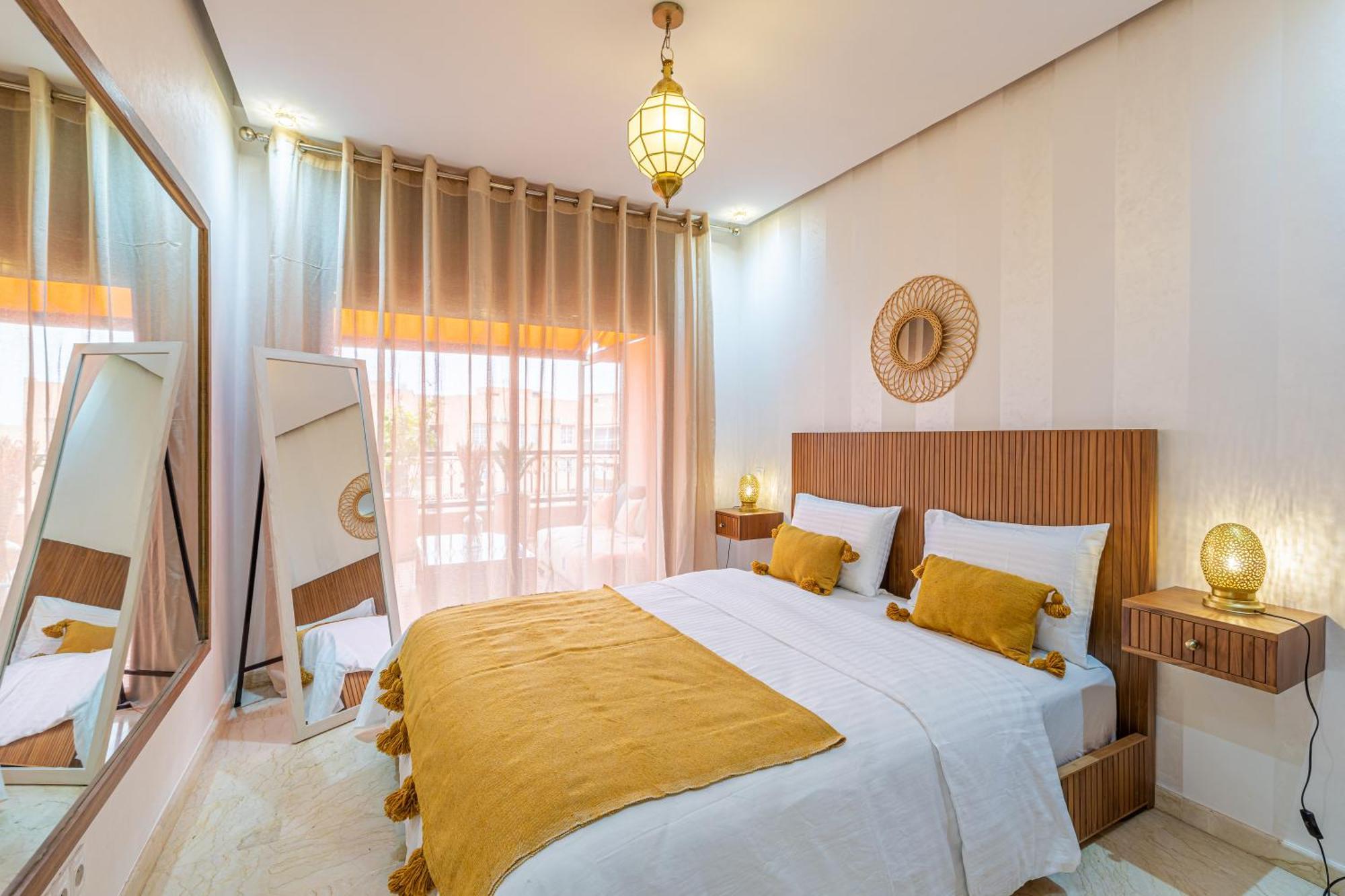 Le Jasmin - Appartement Authentique A Gueliz Marrakesh Luaran gambar
