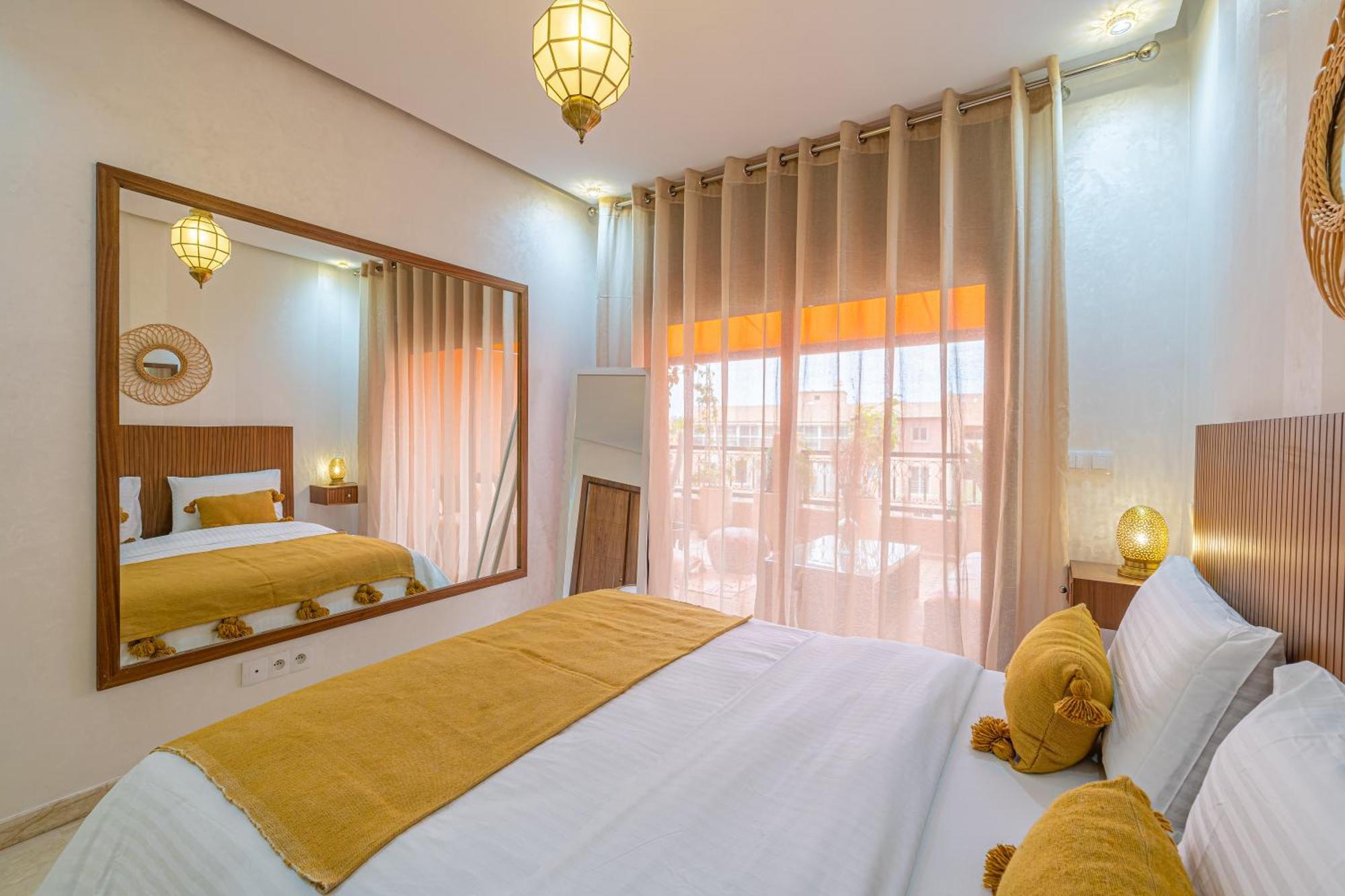 Le Jasmin - Appartement Authentique A Gueliz Marrakesh Luaran gambar
